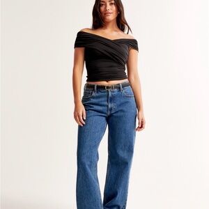 Curve Love Low Rise Baggy Jeans